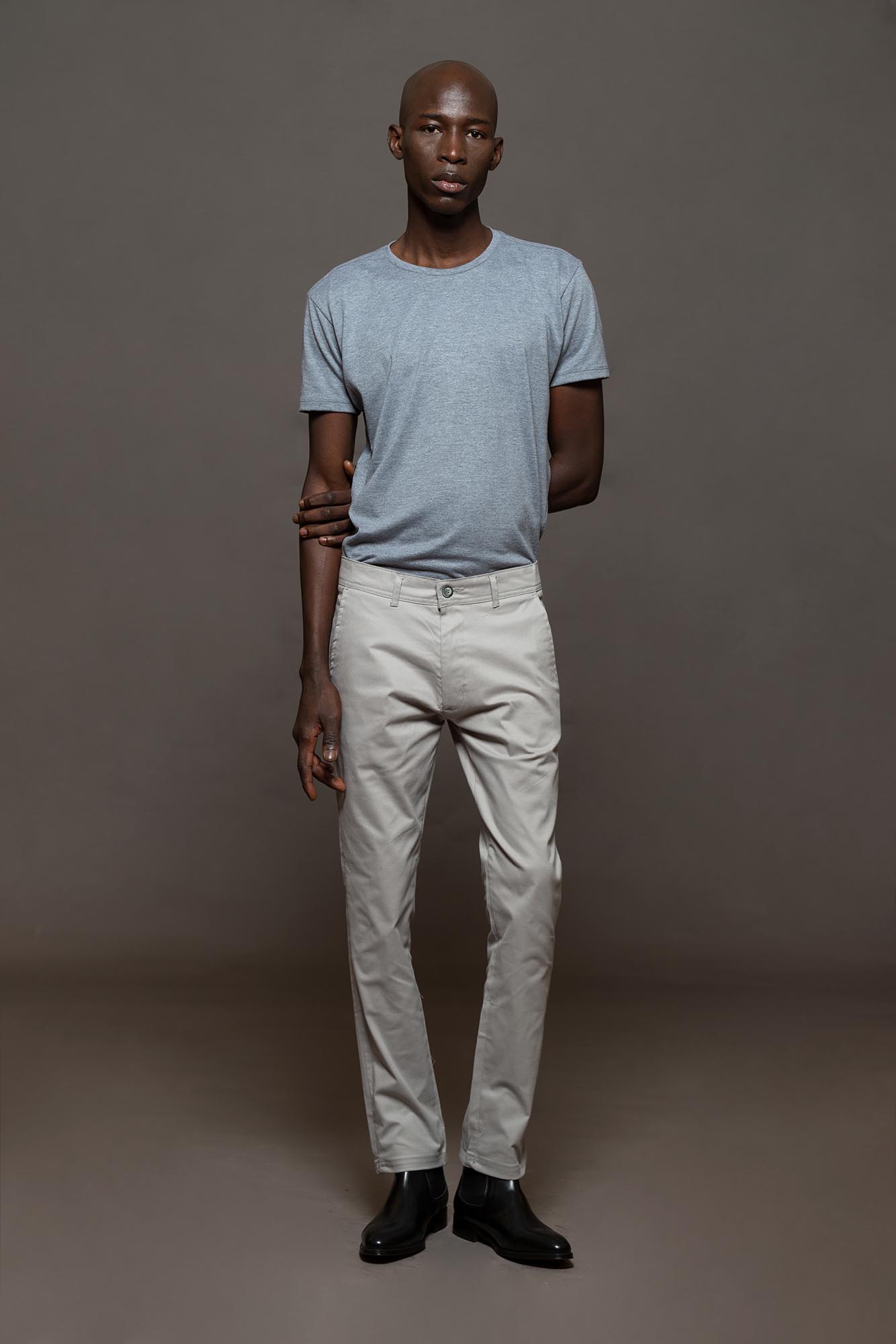3304GM - BORG DENIMWEAR REGULAR FIT GRIS MEDIO